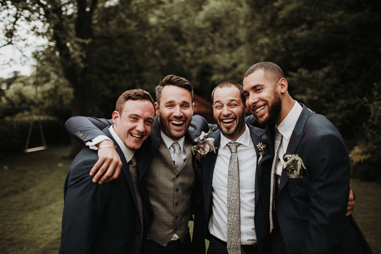 Groom Groomsmen Suits Silvery Grey Nature Wedding https://jonathanellisblog.com/