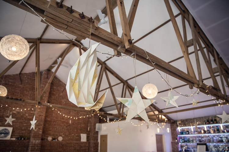 Stars Moons Ceiling Hanging Decor Heartfelt Celestial Handmade Wedding http://assassynation.co.uk/