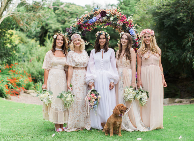 Retro 70s Bohemian Summer Dream Wedding