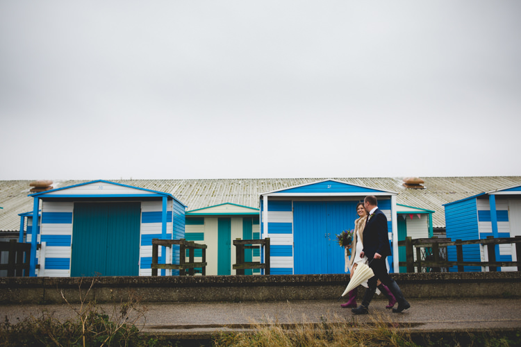 Colourful Fun Cosy Rainy Sea Wedding http://www.livvy-hukins.co.uk/