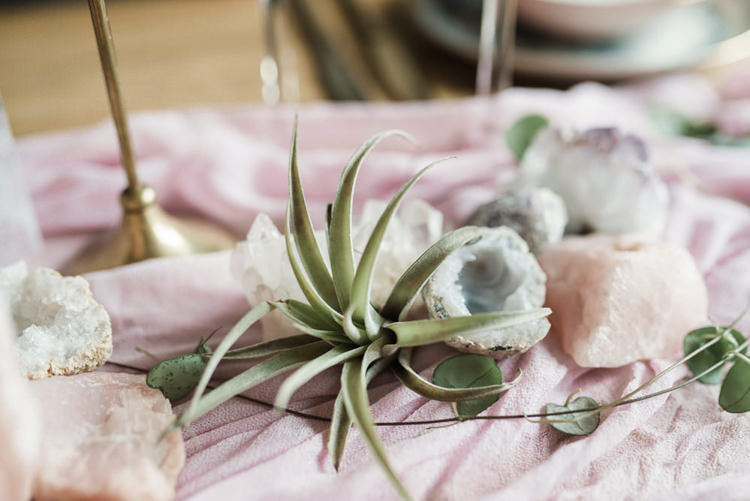 Bohemian Cool Raw Crystal Wedding Ideas https://www.hannahmcclunephotography.com/