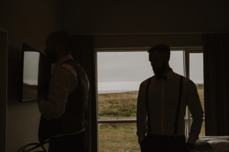 Groom Groomsmen Ushers Dark Moody Photography Destination Elopement | Intimate Adventurous Emotional Iceland Wedding http://www.thecurries.co/