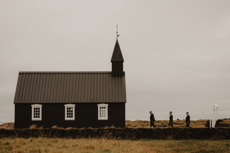 Minimalist Simple Natural Destination Elopement Church Nordic Scandinavian Style | Intimate Adventurous Emotional Iceland Wedding http://www.thecurries.co/