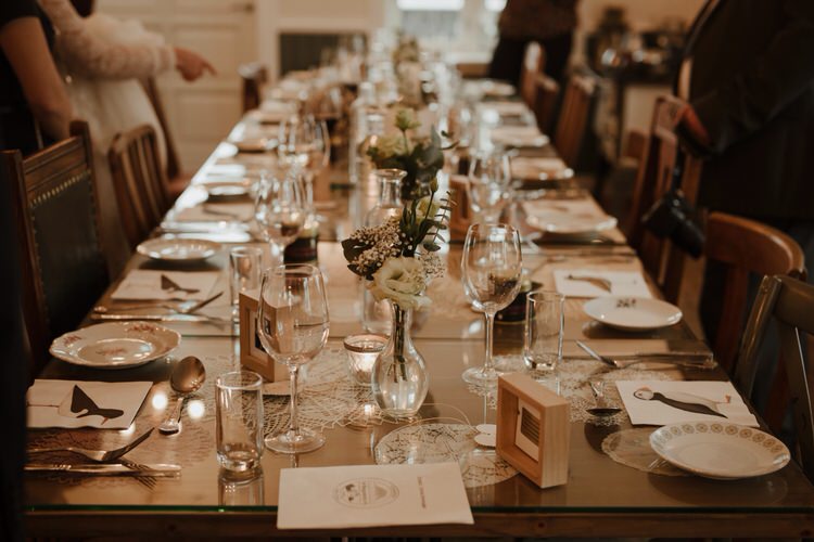 Neutral Elegant Simple Minimalist Decor Restaurant Reception | Intimate Adventurous Emotional Iceland Wedding http://www.thecurries.co/