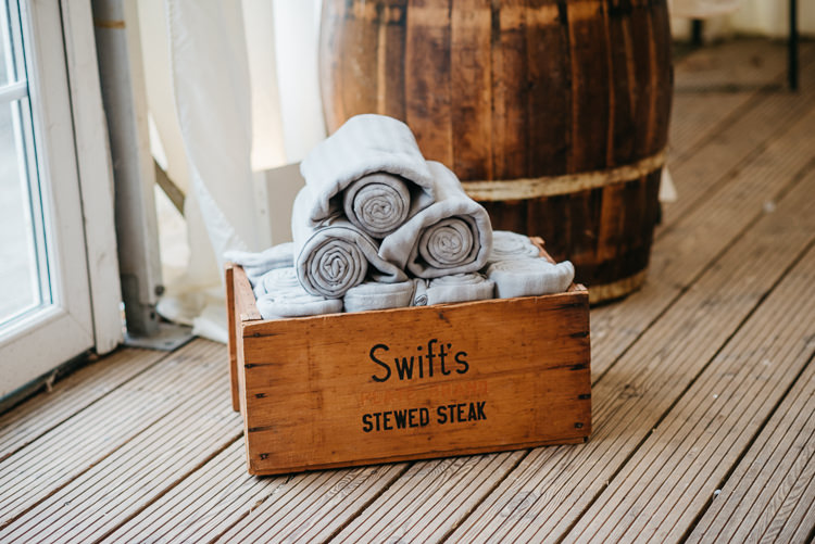 Rustic Detail Fruit Crate Blankets Folky Woodland Adventure Wedding https://elainewilliamsphoto.com/