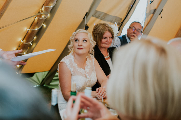 Field Outdoor Garden Woodland Hippie Summer Tipi Hush Speeches Venue Rustic Decor Table Green Yellow | Happy Outdoor Forest Mustard Yellow Wedding http://suzi-photography.com/