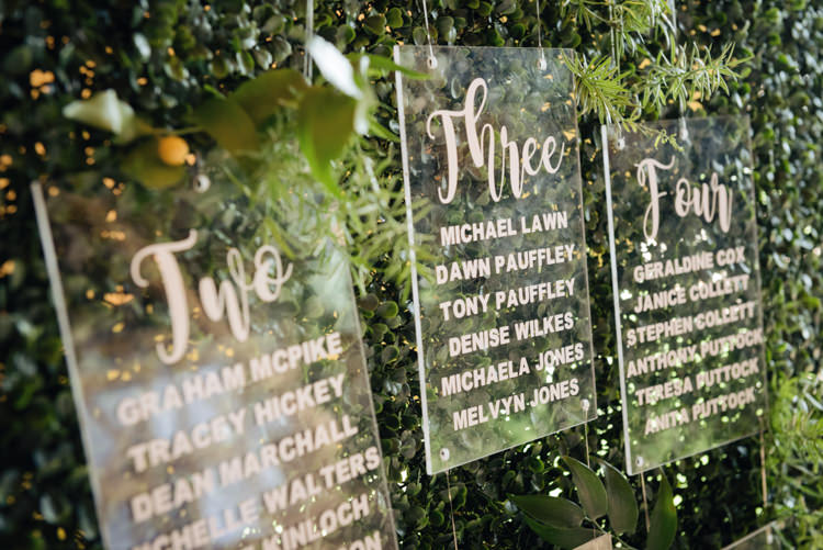 Acrylic Perspex Stationery Signs Table Plan Seating Lettering Calligraphy Pretty Blush Floral Tipi Wedding Ideas https://www.sarahvivienne.co.uk/