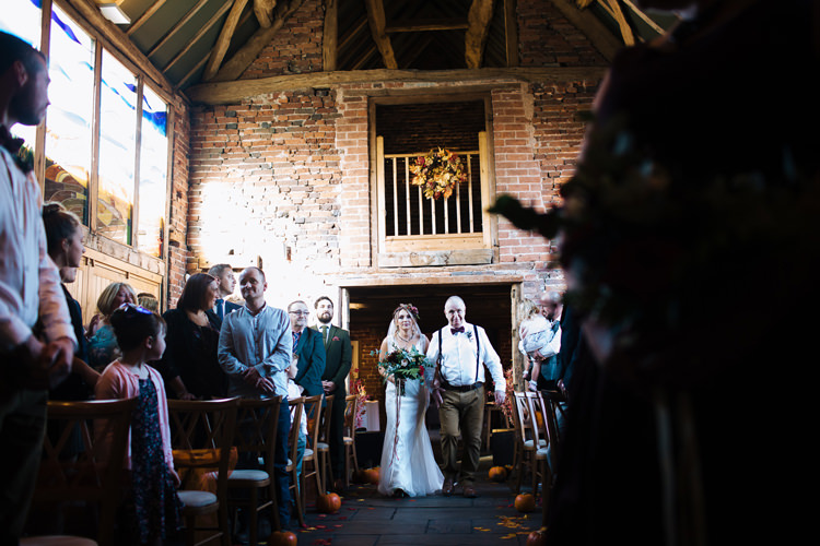 Autumn Packington Moor Wedding Staffordshire Farm Barn Burgundy http://kathrynedwardsphotography.com/