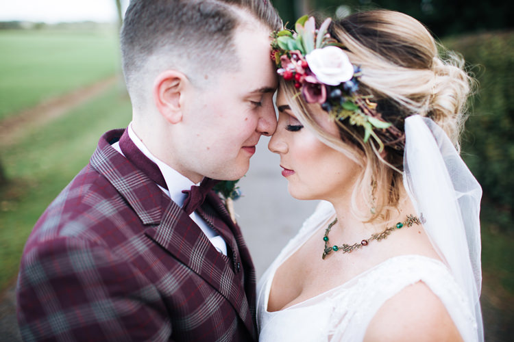 Autumn Packington Moor Wedding Staffordshire Farm Barn Burgundy http://kathrynedwardsphotography.com/