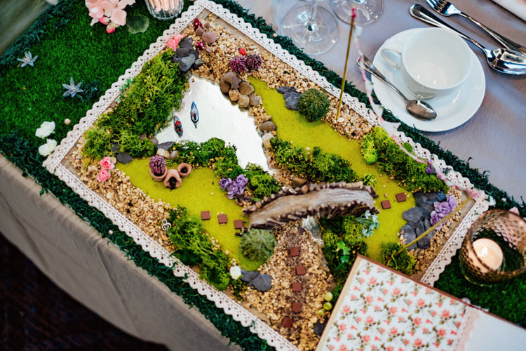 Micro Garden Miniature Table Centre Boho DIY Secret Garden Wedding https://bibandtuckerphotography.co.uk/
