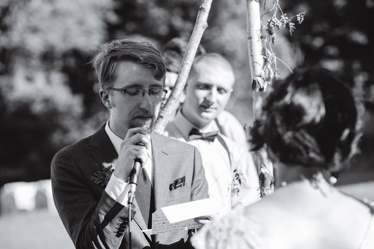 Outdoor Field Forest Wild Nature Marquee Tipi Bride Groom Vows Floral Ceremony Aisle | Breathtaking Secluded Back Garden Open Sided Tent Wedding Vermont https://kickasscouples.com/