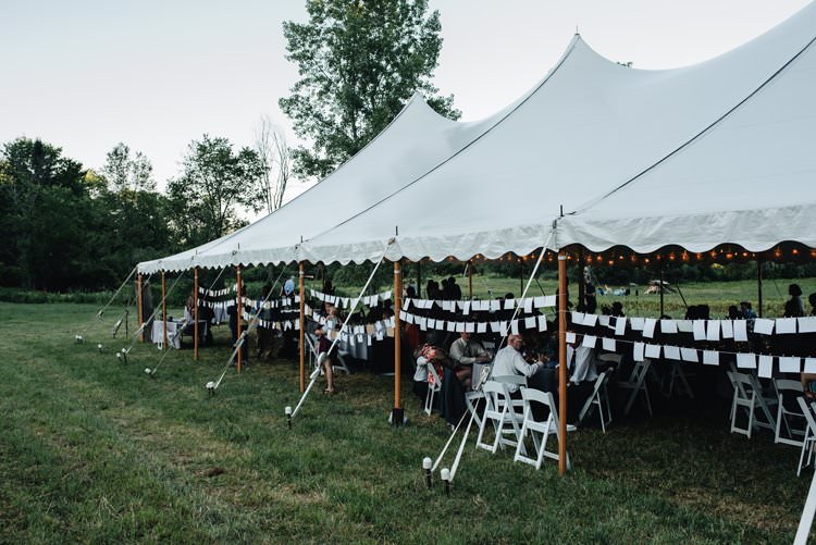 Outdoor Field Forest Wild Nature Floral Arch Bride Marquee Tipi | Breathtaking Secluded Back Garden Open Sided Tent Wedding Vermont https://kickasscouples.com/