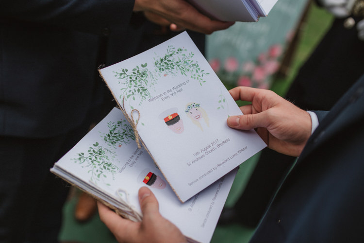 Order Service Stationery Illustrated Natural Country Garden Hand Crafted Wedding https://emilytylerphotography.com/