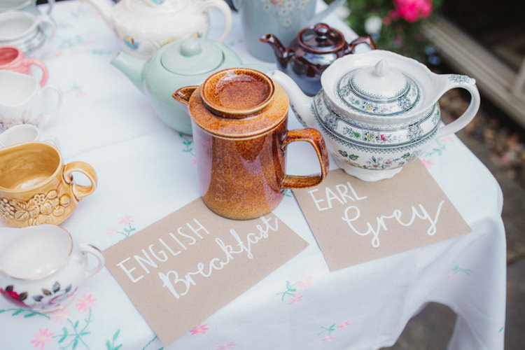 Tea Drinks Natural Country Garden Hand Crafted Wedding https://emilytylerphotography.com/