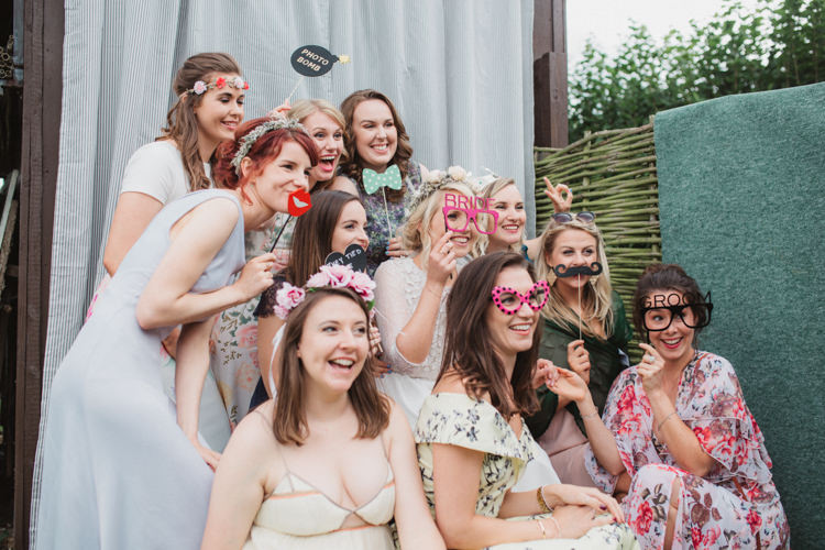Photo Booth Natural Country Garden Hand Crafted Wedding https://emilytylerphotography.com/