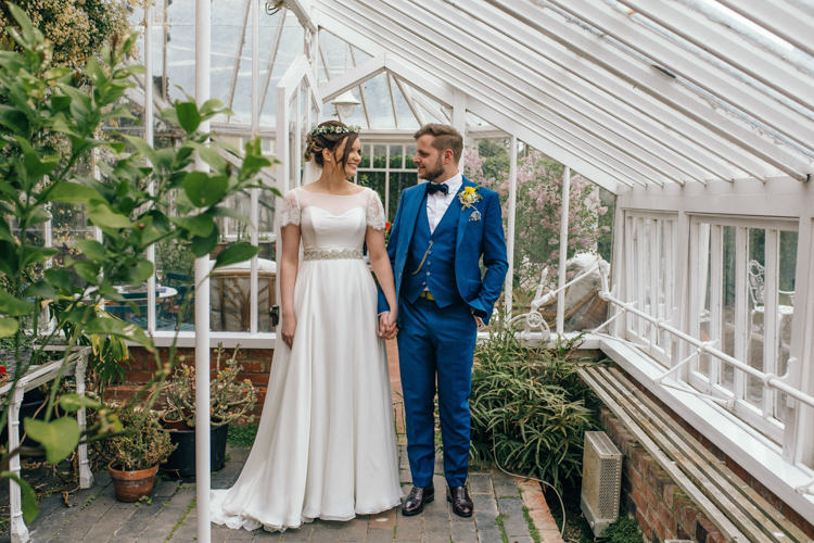 Pretty Spring Yellow Fun Personal Wedding Yeldersley Hall Derbyshire http://www.elliegracephotography.co.uk/