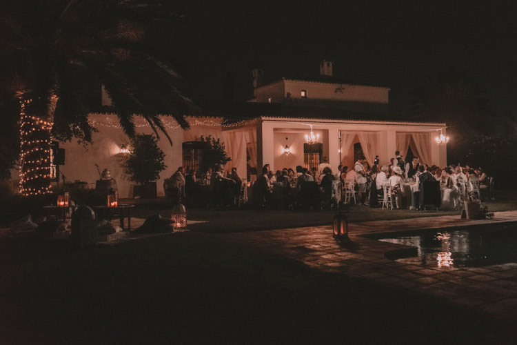 Outdoor Fields Garden Villa Italy Rustic Natural Vineyard Orchard Late Dinner | Sage Green Mediterranean Destination Wedding Spain https://www.kinoortega.com/