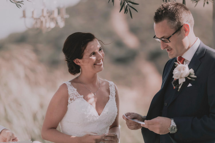 Outdoor Fields Garden Villa Italy Rustic Natural Vineyard Orchard Bride Groom Ceremony | Sage Green Mediterranean Destination Wedding Spain https://www.kinoortega.com/