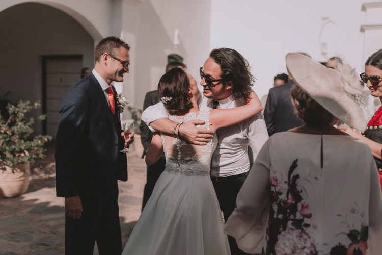 Outdoor Fields Garden Villa Italy Rustic Natural Vineyard Orchard Bride Groom Reception | Sage Green Mediterranean Destination Wedding Spain https://www.kinoortega.com/