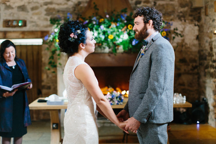 Fun Joyful Pink Blue Summer Healey Barn Wedding Northumberland http://www.melissabeattie.com/
