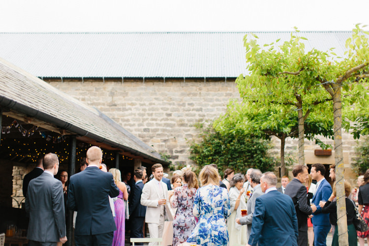 Fun Joyful Pink Blue Summer Healey Barn Wedding Northumberland http://www.melissabeattie.com/