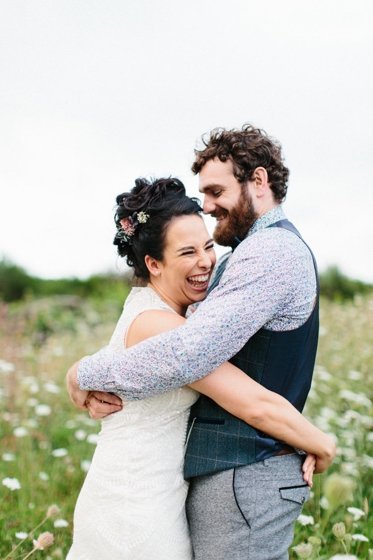 Fun Joyful Pink Blue Summer Healey Barn Wedding Northumberland http://www.melissabeattie.com/