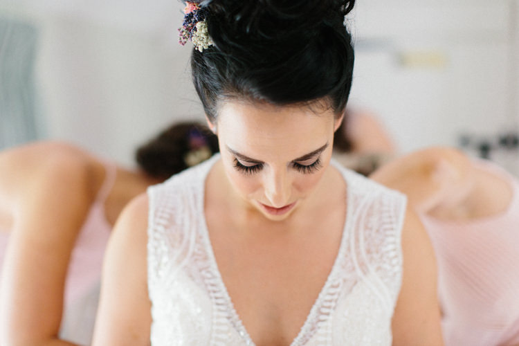 Fun Joyful Pink Blue Summer Healey Barn Wedding Northumberland http://www.melissabeattie.com/