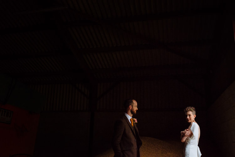 DIY Bride Groom Sunset Alternative Hippy Forest Farm Field Garden Wedding | Homegrown Community Eclectic Rural Yorkshire Wedding https://toastofleeds.co.uk/