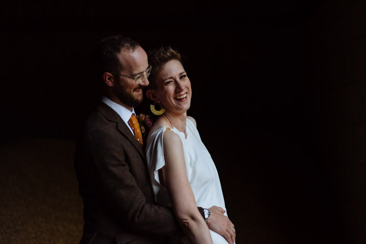 DIY Bride Groom Dark Natural Photography Alternative Hippy Forest Farm Field Garden Wedding | Homegrown Community Eclectic Rural Yorkshire Wedding https://toastofleeds.co.uk/