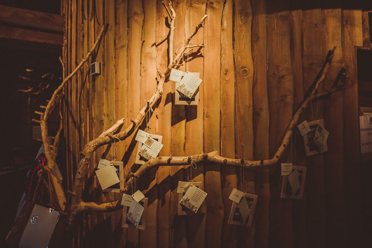 Branch Tree Seating Plan Table Chart Rustic Relaxed Woodsy Alnwick Treehouse Northumberland Wedding http://www.mattpenberthy.com/
