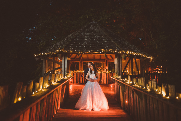 Fairy Lights Rustic Relaxed Woodsy Alnwick Treehouse Northumberland Wedding http://www.mattpenberthy.com/