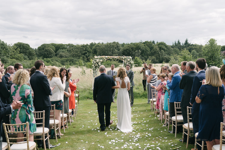 Relaxed Bohemian Summer Meadow Wedding https://karibellamy.com/
