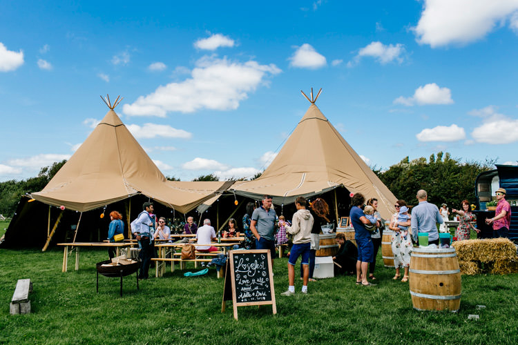 Tipi Bright Fun Festival Boho Wedding The Party Field East Sussex http://epiclovestory.co.uk/