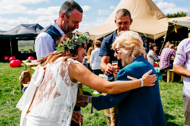 Bright Fun Festival Boho Wedding The Party Field East Sussex http://epiclovestory.co.uk/