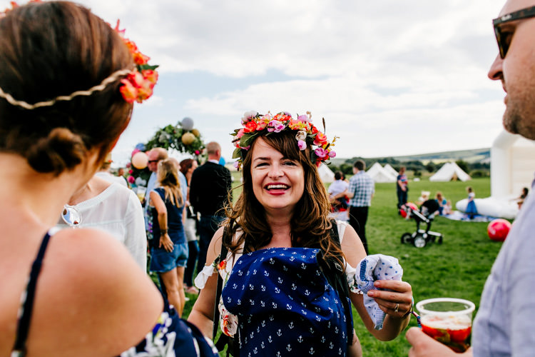 Bright Fun Festival Boho Wedding The Party Field East Sussex http://epiclovestory.co.uk/