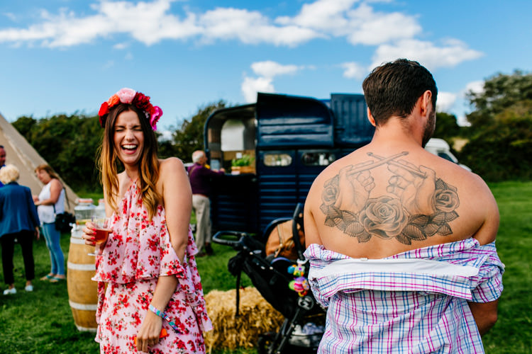 Bright Fun Festival Boho Wedding The Party Field East Sussex http://epiclovestory.co.uk/