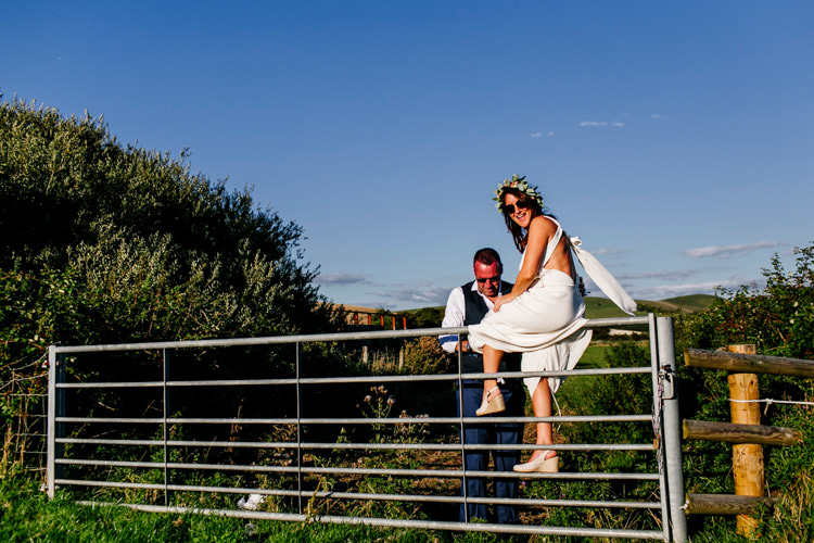 Bright Fun Festival Boho Wedding The Party Field East Sussex http://epiclovestory.co.uk/