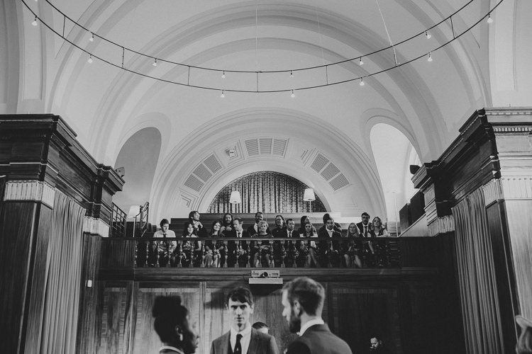 Chilled Out Individual Simple City Wedding Stoke Newington Town Hall London The Tab Centre http://www.kategrayphotography.com/