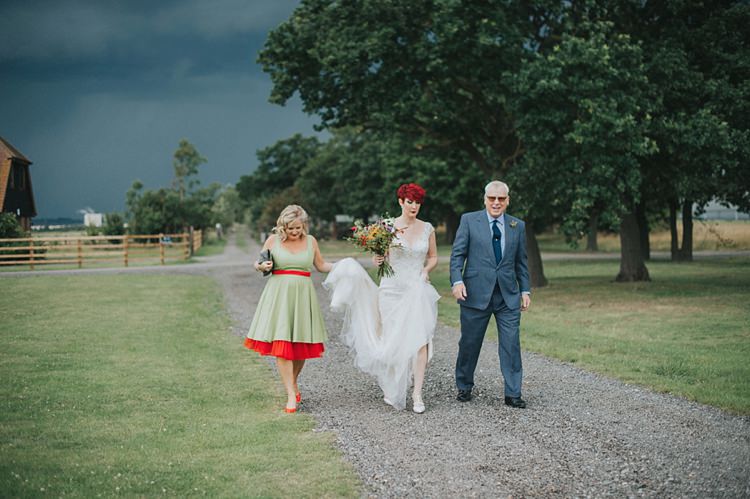 Colourful Informal Wedding Victorian Fairground Games Elmley Nature Reserve Kent http://www.juliaandyou.com/