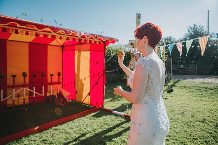 Colourful Informal Wedding Victorian Fairground Games Elmley Nature Reserve Kent http://www.juliaandyou.com/