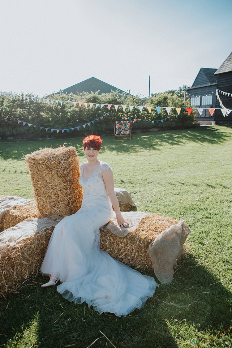 Colourful Informal Wedding Victorian Fairground Games Elmley Nature Reserve Kent http://www.juliaandyou.com/