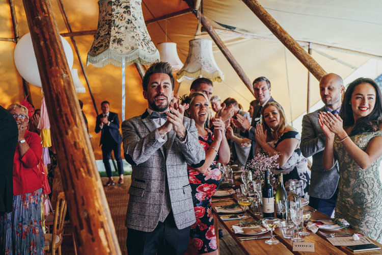 Colourful Outdoor Tipi Wedding Tekels Park Surrey https://grahamnixon.com/