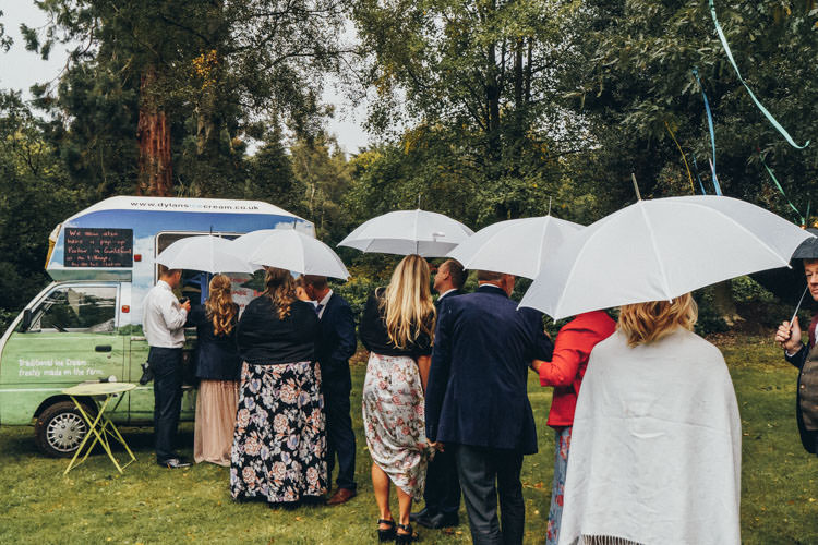 Ice Cream Van Truck Colourful Outdoor Tipi Wedding Tekels Park Surrey https://grahamnixon.com/