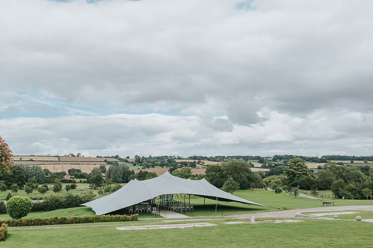 Stretch Tent Ceremony Non-Traditional Country Party Barn Wedding Yorkshire http://www.lauracalderwood.co.uk/