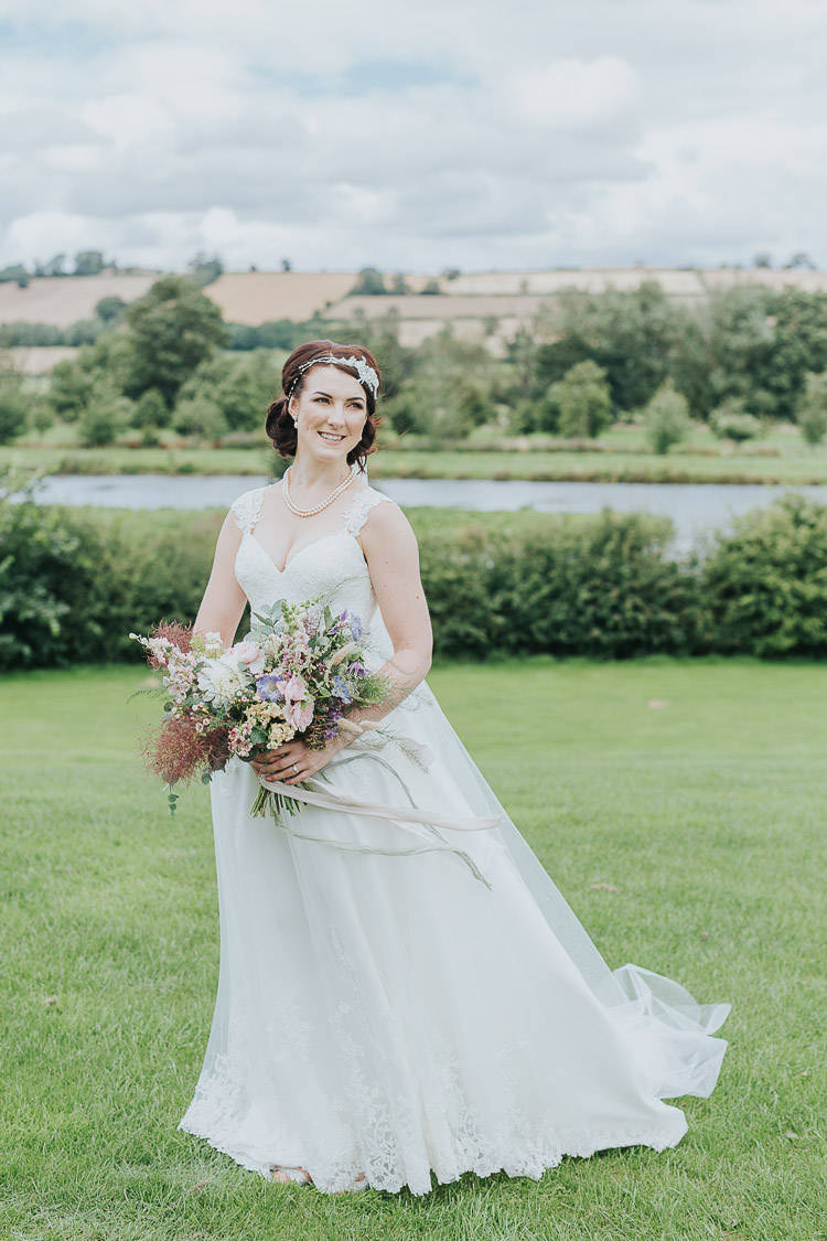 Essense of Australia Wedding Dress Bride Bridal Gown Straps Non-Traditional Country Party Barn Wedding Yorkshire http://www.lauracalderwood.co.uk/