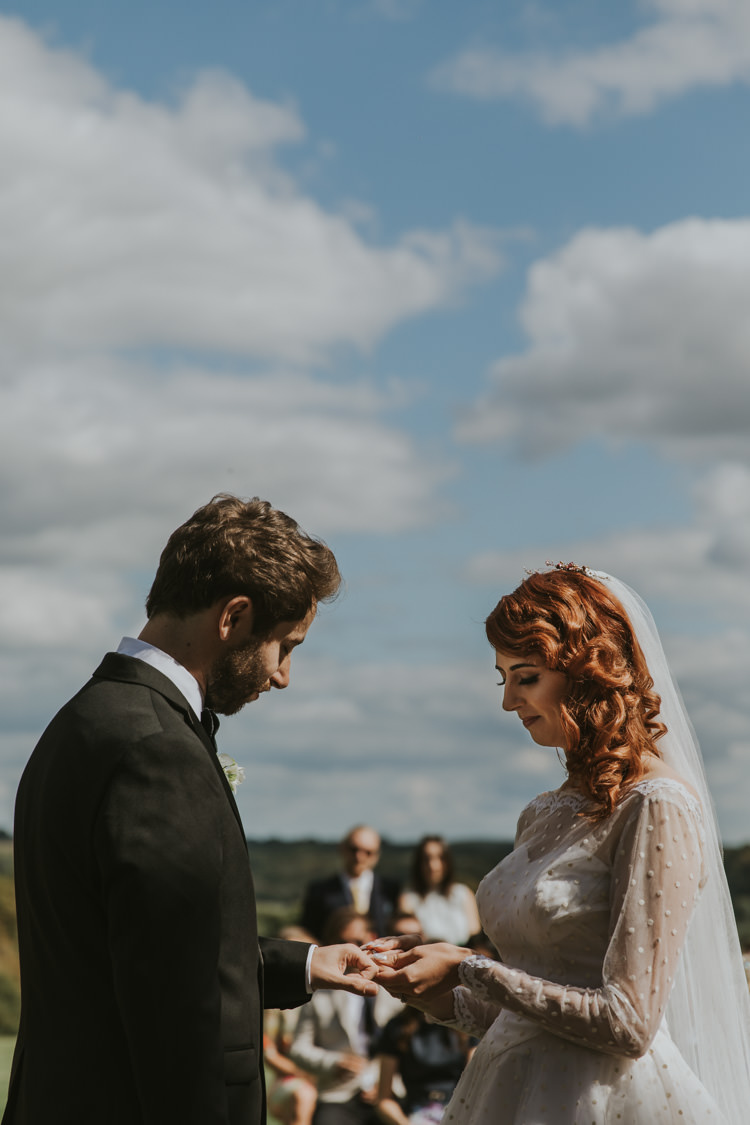 Alternative Vintage 1950s Knighton House Wedding Dorset http://www.paulunderhill.com/