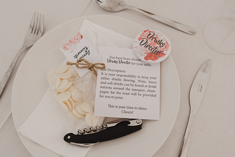 Drinks Director Magical Marquee Summer Alveston Pastures Farm Wedding https://willpatrickweddings.com/