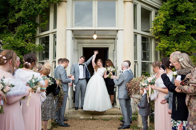 Rustic Autumn Blush Pink Gold Wedding Narborough Hall Gardens Norfolk http://katherineashdown.co.uk/