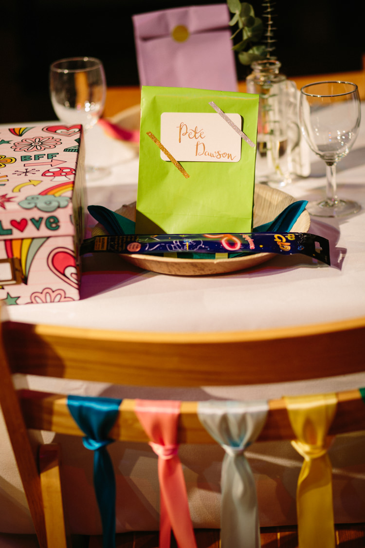 Alternative Rainbow Fun Loving Budget Wedding Hanger Farm Arts Centre Southampton https://www.nicolastreaderphotography.co.uk/