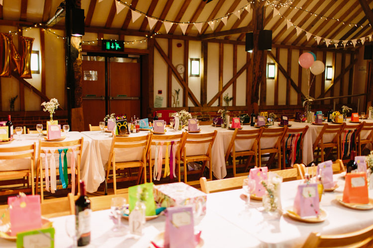 Alternative Rainbow Fun Loving Budget Wedding Hanger Farm Arts Centre Southampton https://www.nicolastreaderphotography.co.uk/